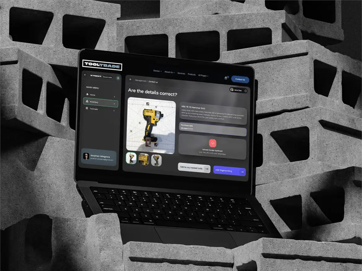 Kynekt.co.uk - Protect your tools, your trade, your livelihood.
