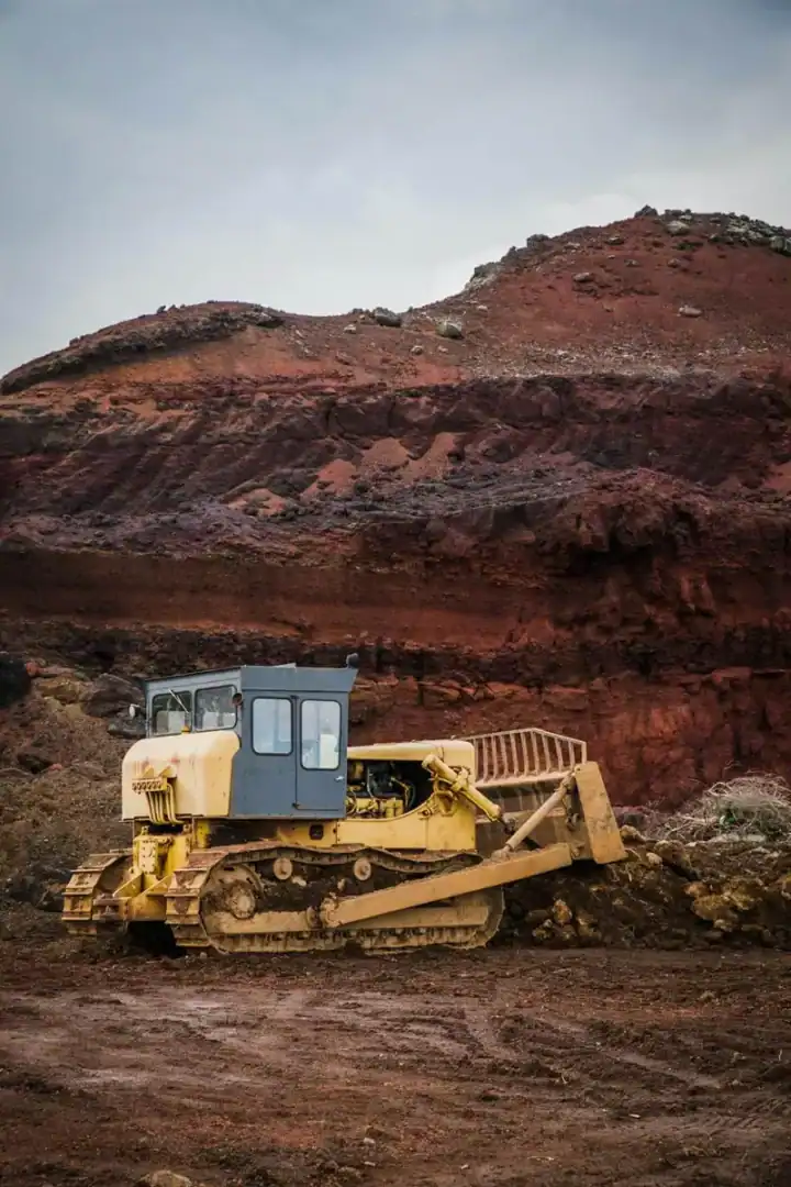 bulldozer earth mover heavy plant hire